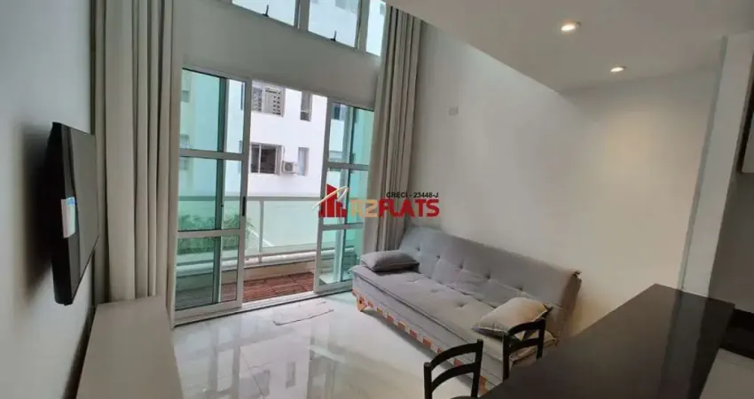 Apartamento com 1 quarto para alugar na Avenida Rouxinol, 77, Moema, São Paulo