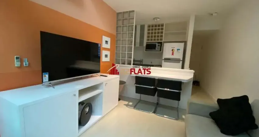 Apartamento com 1 quarto para alugar na Avenida Rouxinol, 77, Moema, São Paulo