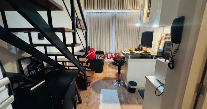 Flat com ótimo preço no bairro Brooklin. Confira!