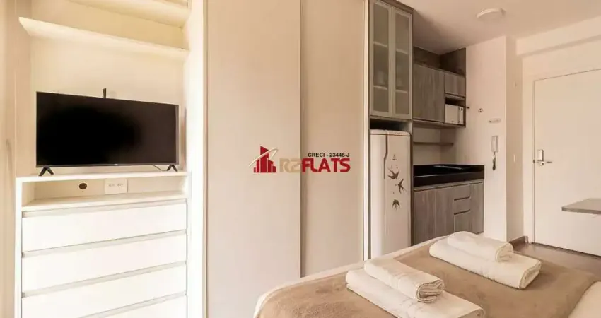 Flat com 1 quarto à venda na Rua Álvaro Rodrigues, 295, Brooklin, São Paulo