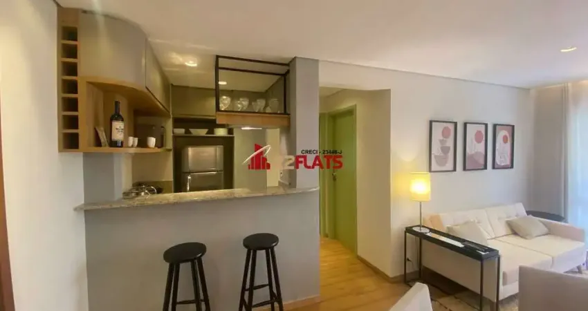Flat com 1 quarto para alugar na Rua Leopoldo Couto de Magalhães Júnior, 550, Itaim Bibi, São Paulo