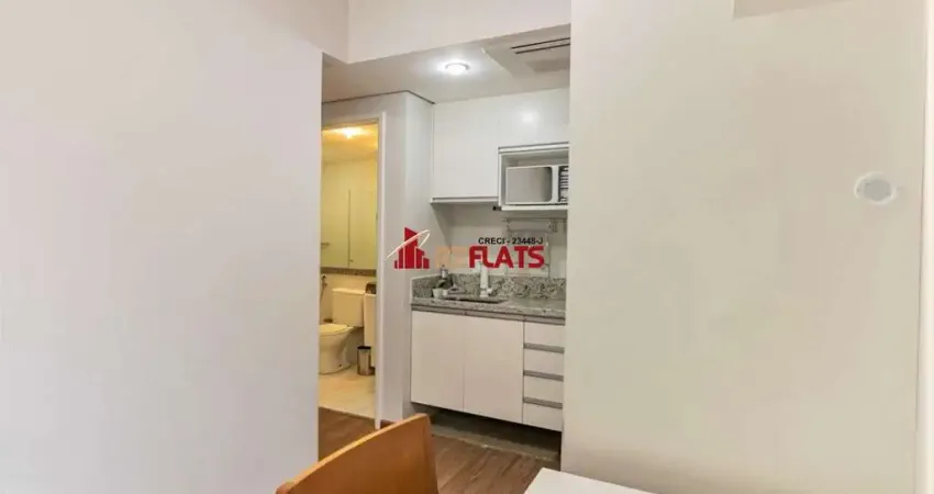 Flat com 1 quarto para alugar na Avenida Rouxinol, 87, Moema, São Paulo