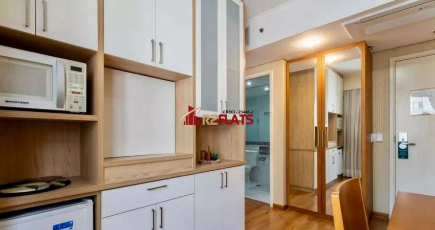 Flat com 1 quarto para alugar na Avenida Rouxinol, 87, Moema, São Paulo