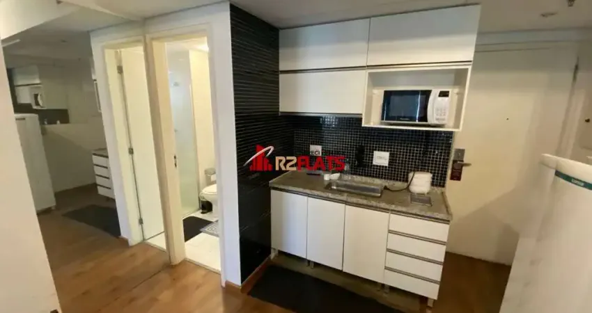 Flat com 1 quarto para alugar na Avenida Rouxinol, 57, Moema, São Paulo