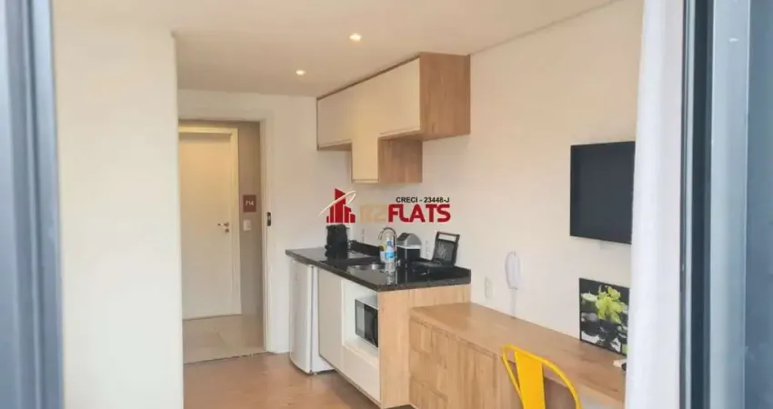 Flat com 1 quarto à venda na Avenida das Carinas, 301, Indianópolis, São Paulo