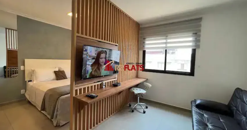 Flat com 1 quarto à venda na Rua Bela Cintra, 1356, Consolação, São Paulo