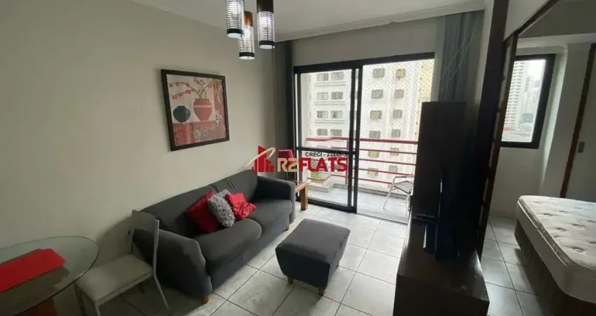 Flat com 1 quarto à venda na Alameda Jauaperi, 1083, Moema, São Paulo