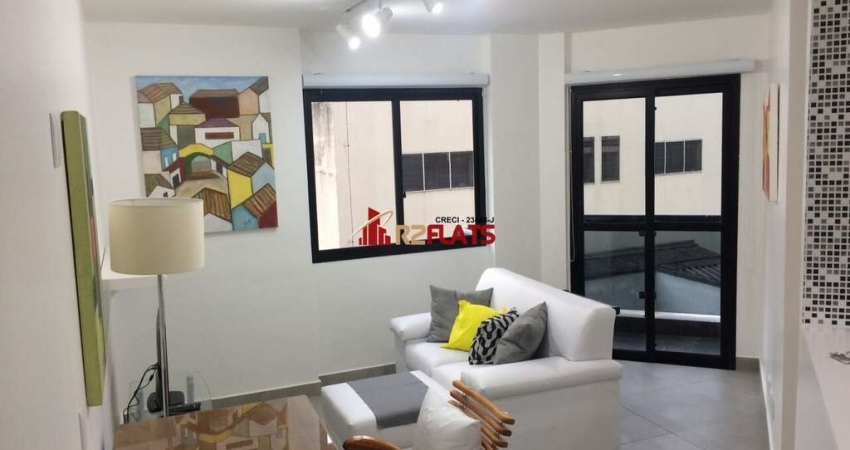 Flat com 1 quarto à venda na Rua Ouro Branco, 150, Jardins, São Paulo