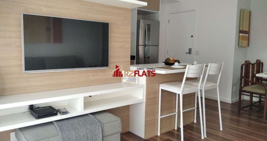 Flat com ótimo preço no bairro Brooklin. Confira!