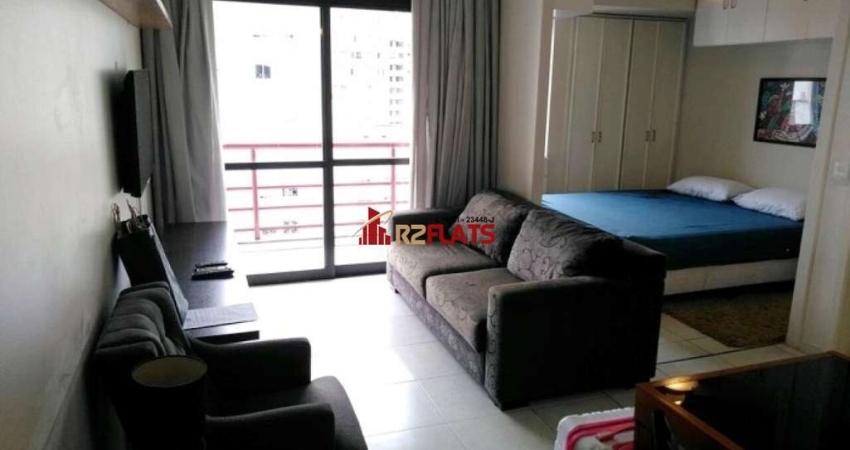 Flat com 1 quarto à venda na Alameda Jauaperi, 1083, Moema, São Paulo