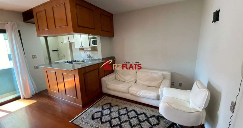 Flat com 1 quarto à venda na Rua Araguari, 711, Indianópolis, São Paulo