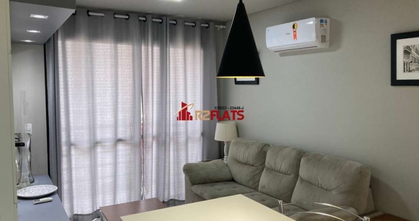 Flat com 1 quarto para alugar na Alameda Jauaperi, 1083, Moema, São Paulo