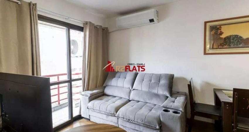 Flat com 1 quarto para alugar na Alameda Jauaperi, 1083, Moema, São Paulo