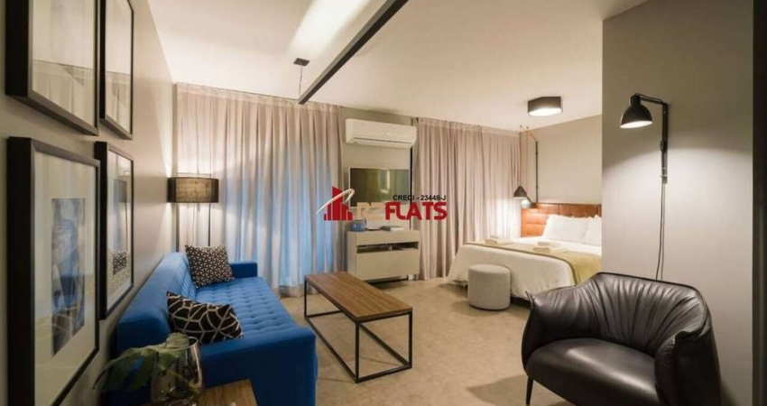 Flat com 1 quarto à venda na Rua Guararapes, 1889, Brooklin, São Paulo