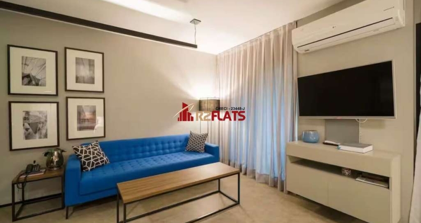 Flat com 1 quarto à venda na Rua Guararapes, 1889, Brooklin, São Paulo