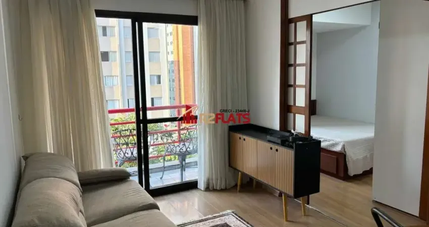 Apartamento com 1 quarto para alugar na Alameda Jauaperi, 1083, Moema, São Paulo