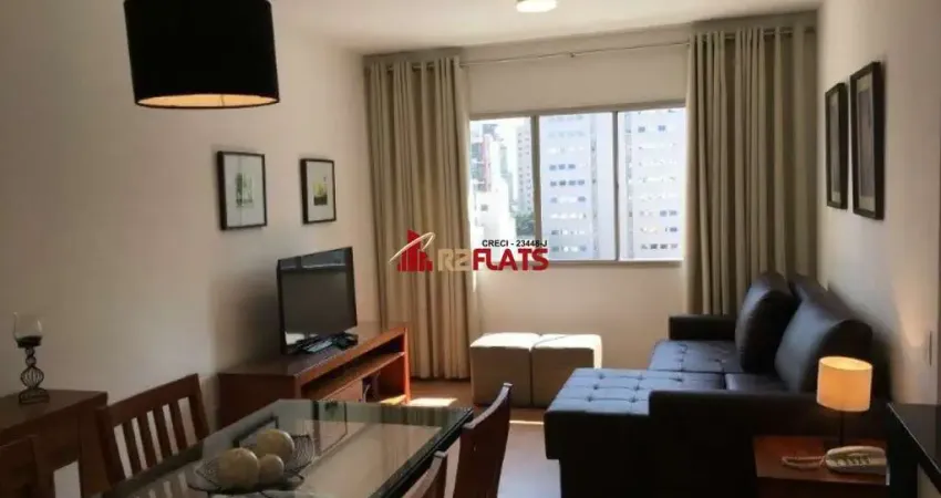 Flat com 1 quarto para alugar na Rua Urussuí, 271, Itaim Bibi, São Paulo