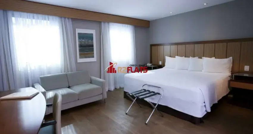 Flat com 1 quarto à venda na Avenida Ibirapuera, 2927, Indianópolis, São Paulo