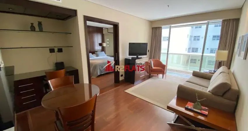 Flat com 1 quarto para alugar na Rua Pedroso Alvarenga, 610, Itaim Bibi, São Paulo