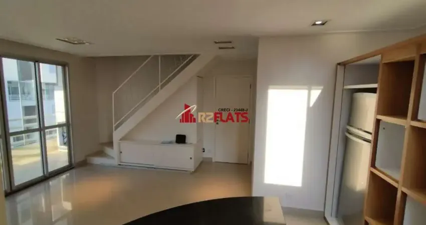Apartamento com 2 quartos para alugar na Alameda dos Jurupis, 801, Indianópolis, São Paulo