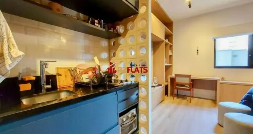 Flat com 1 quarto à venda na Avenida das Carinas, 301, Indianópolis, São Paulo