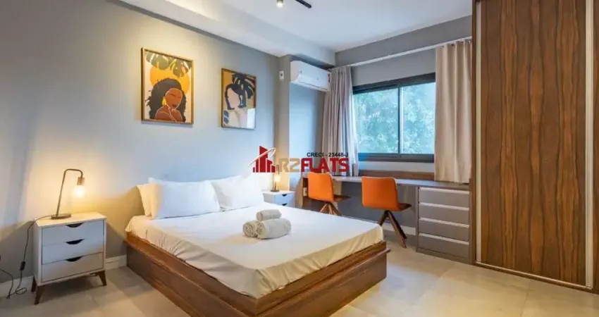 Flat com 1 quarto à venda na Avenida das Carinas, 301, Indianópolis, São Paulo