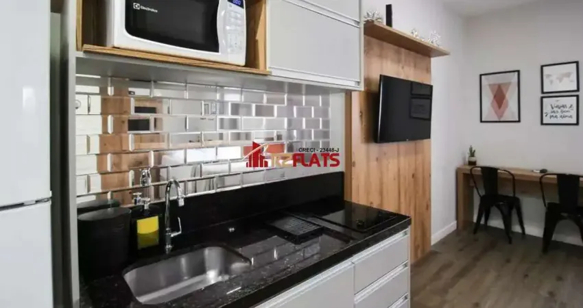 Flat com 1 quarto à venda na Avenida das Carinas, 301, Indianópolis, São Paulo