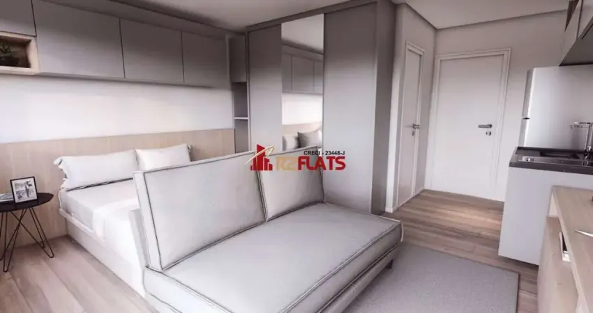 Flat com 1 quarto à venda na Avenida das Carinas, 301, Indianópolis, São Paulo