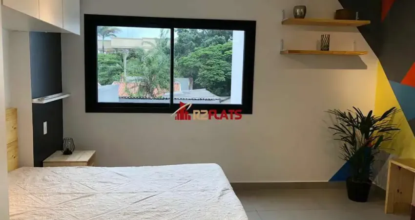 Flat com 1 quarto à venda na Avenida das Carinas, 301, Indianópolis, São Paulo