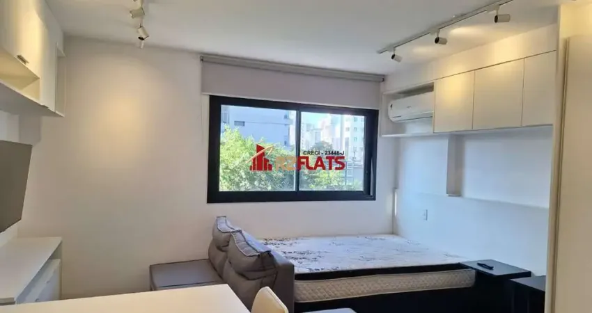 Flat com 1 quarto à venda na Avenida das Carinas, 301, Indianópolis, São Paulo