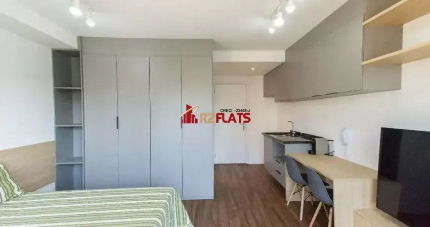 Flat com 1 quarto à venda na Avenida das Carinas, 301, Indianópolis, São Paulo