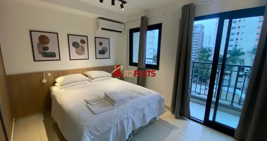 Flat com 1 quarto à venda na Avenida das Carinas, 301, Indianópolis, São Paulo