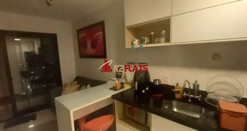 Flat com 1 quarto à venda na Avenida das Carinas, 301, Indianópolis, São Paulo