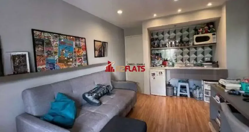 Apartamento com 1 quarto à venda na Avenida Lavandisca, 365, Moema, São Paulo