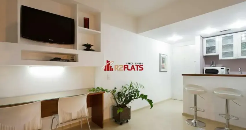 Apartamento com 1 quarto à venda na Avenida Ibijaú, 364, Moema, São Paulo