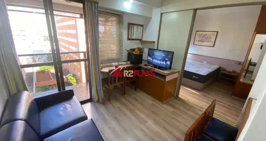 Apartamento com 1 quarto à venda na Avenida Ibijaú, 364, Moema, São Paulo