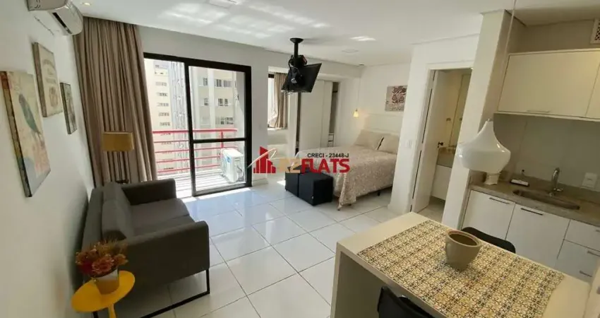 Flat com 1 quarto à venda na Alameda Jauaperi, 1083, Moema, São Paulo