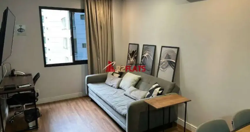 Flat com 1 quarto à venda na Avenida Jamaris, 100, Moema, São Paulo