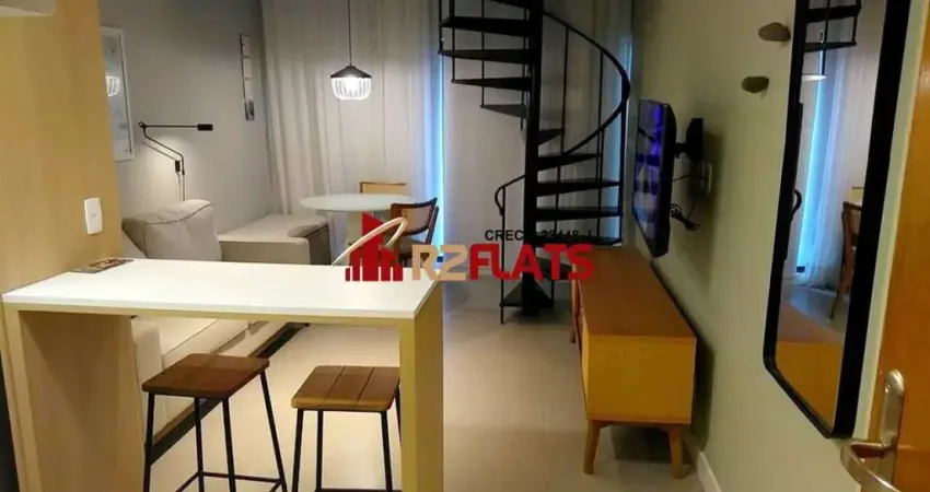 Flat com 1 quarto à venda na Rua Carlos Sampaio, 157, Bela Vista, São Paulo