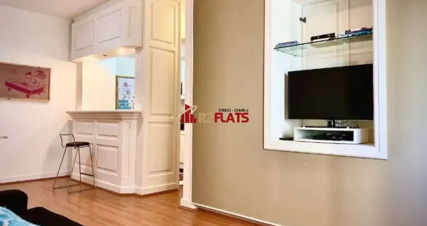 Flat com 1 quarto à venda na Rua Pedroso Alvarenga, 1088, Itaim Bibi, São Paulo