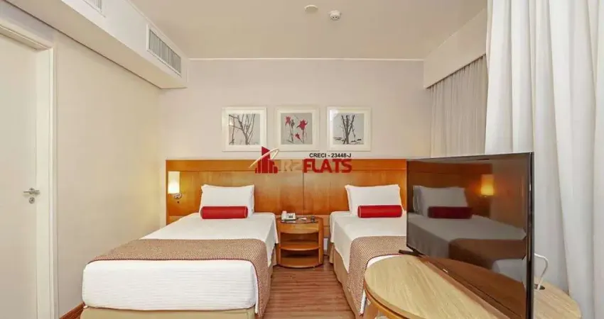 Flat com 1 quarto à venda na Avenida Rouxinol, 55, Moema, São Paulo