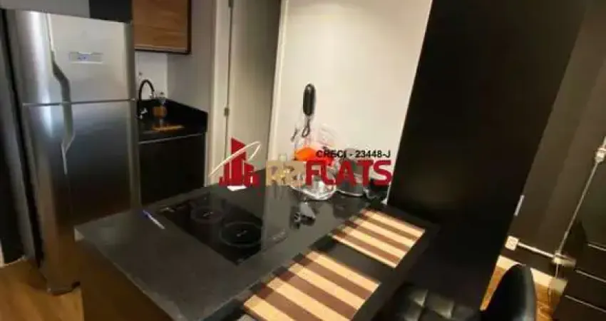 Flat com 1 quarto para alugar na Avenida Ibijaú, 364, Moema, São Paulo