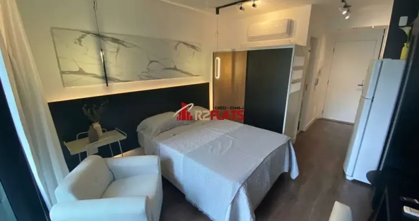 Flat com 1 quarto para alugar na Alameda dos Jurupis, 813, Moema, São Paulo