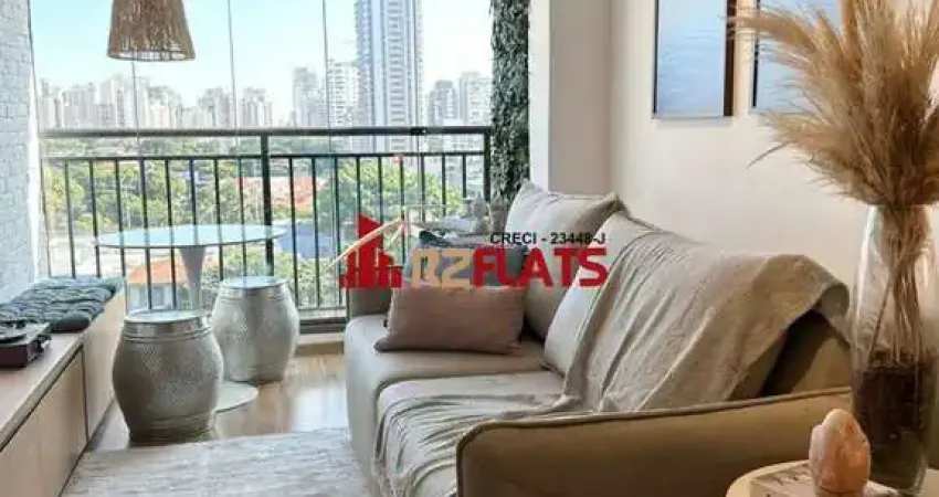 Flat com 1 quarto para alugar na Alameda dos Jurupis, 1809, Moema, São Paulo