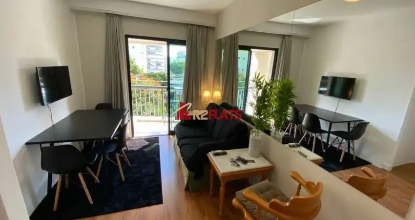 Flat com 1 quarto para alugar na Avenida Jandira, 501, Moema, São Paulo