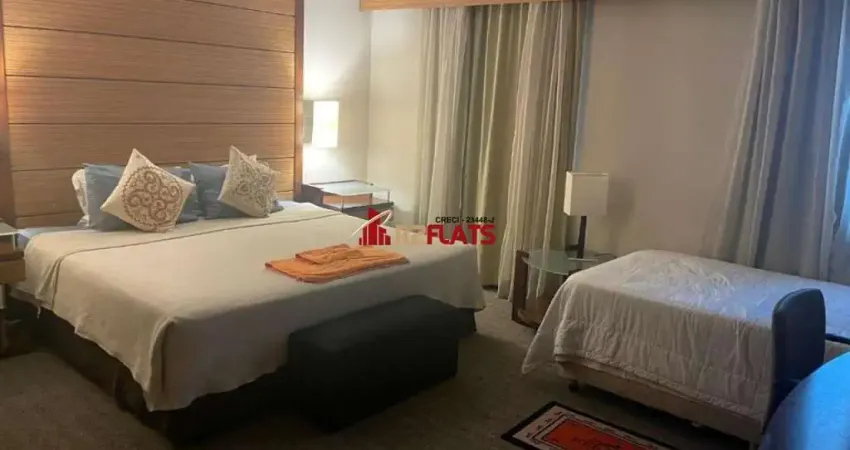 Flat com 1 quarto para alugar na Avenida Ibirapuera, 2927, Moema, São Paulo