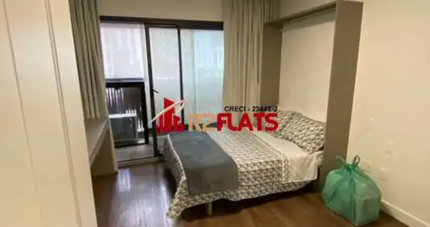 Flat com 1 quarto para alugar na Alameda dos Jurupis, 813, Moema, São Paulo