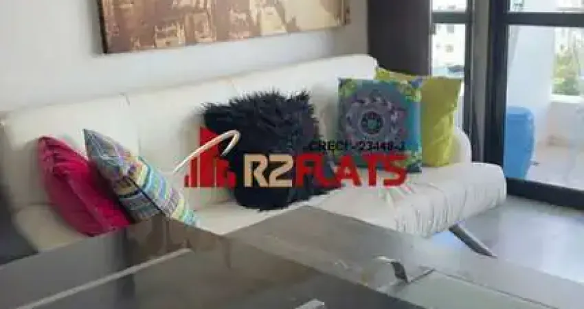 Flat com 1 quarto para alugar na Alameda dos Anapurus, 1661, Moema, São Paulo