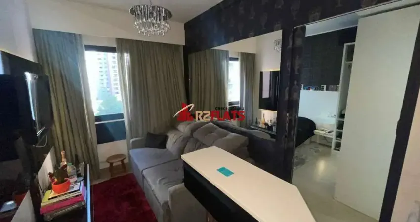 Flat com 1 quarto para alugar na Avenida Rouxinol, 57, Moema, São Paulo