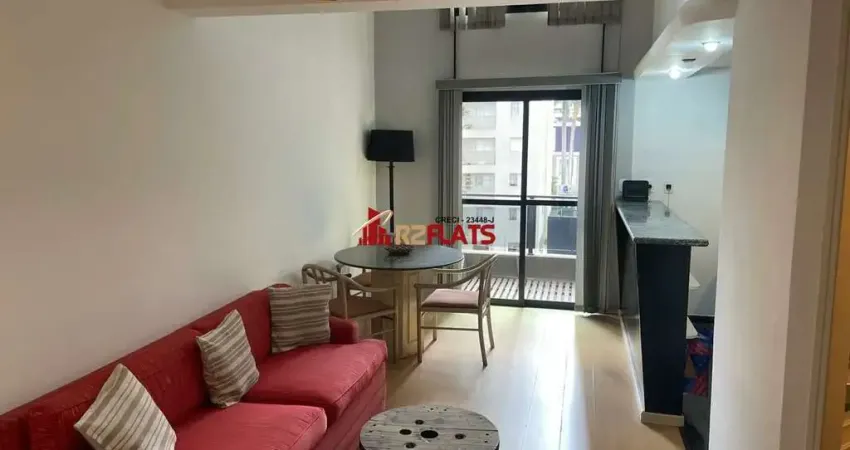 Flat com 1 quarto para alugar na Avenida Moema, 177, Moema, São Paulo